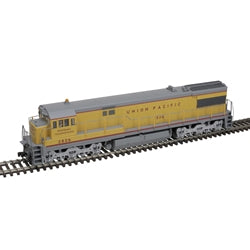 Atlas 10003698 GE U28C - LokSound and DCC - Master(R) Gold -- Union Pacific 2803 (Armour Yellow, gray, red), HO