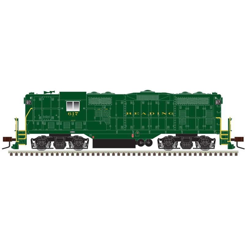 PREORDER Atlas 10003949 HO GP7 SILVER READING 617 (PULLMAN GREEN)