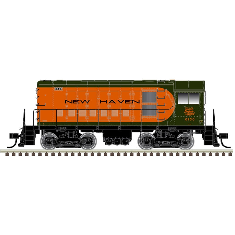 Atlas 10003998 HO HH600/660 Gold New Haven (Full Balloon) 0930 (Orange/Green)