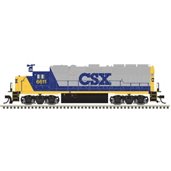 Atlas 10004003 HO GP40 SILVER CSX [BRIGHT FUTURE]