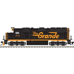 Atlas 10004017 HO GP40 SILVER RIO GRANDE