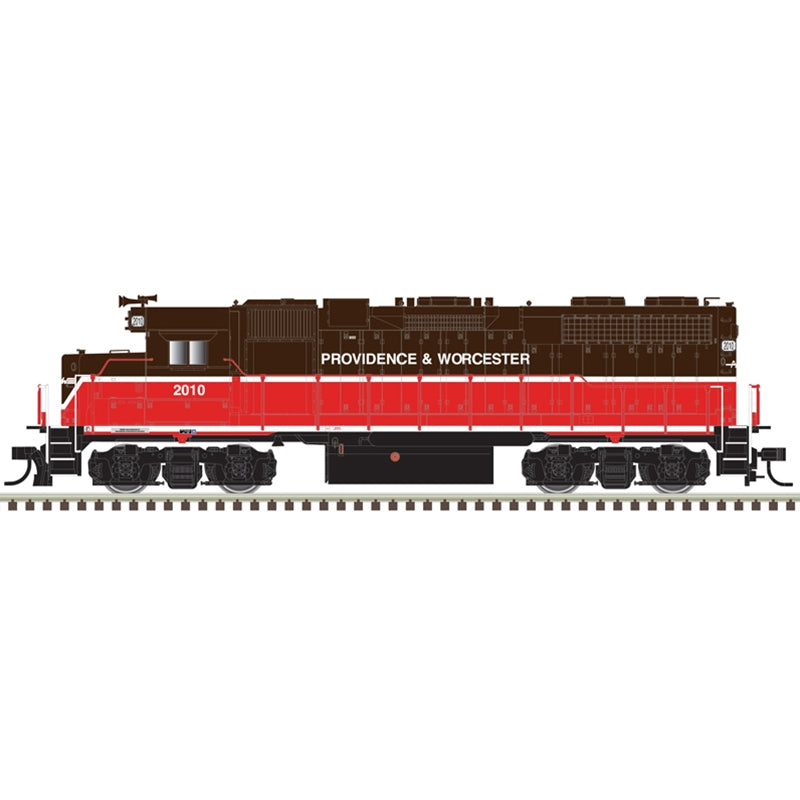 Atlas 10004087 HO GP38 GOLD PROVIDENCE & WORCESTER