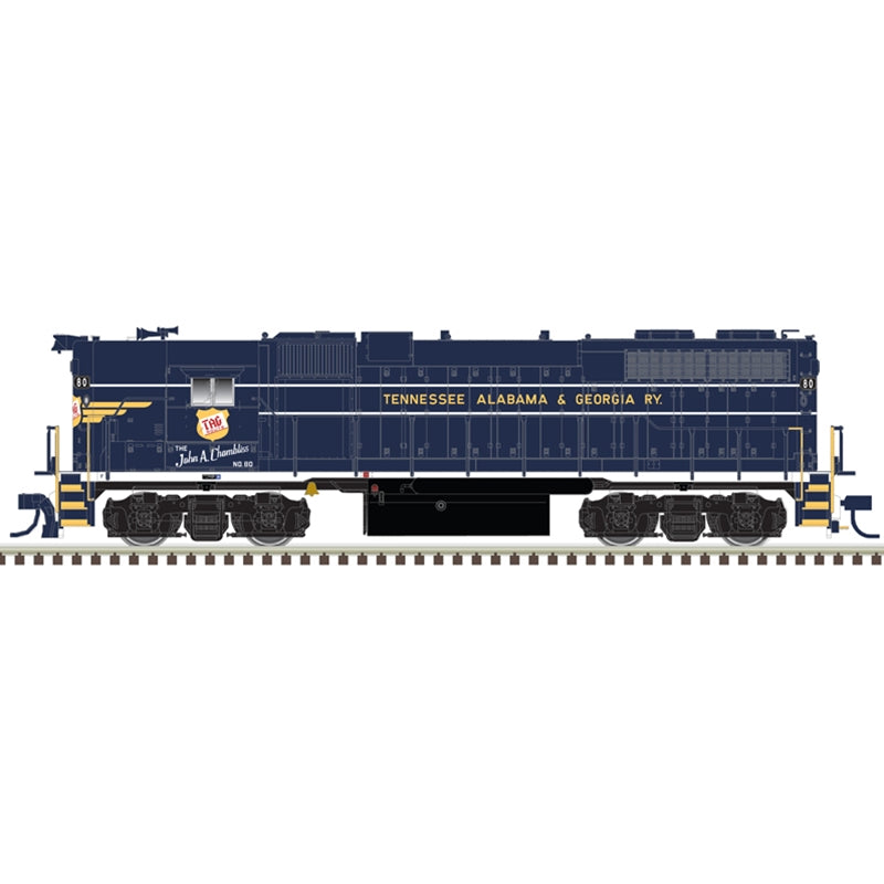 Atlas 10004075 HO GP38 SILVER CENTRAL TENNESSEE ALABAMA & GEORGIA [ORIGINAL]
