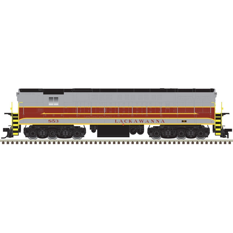 Atlas 10004109 HO TRAIN MASTER PH.1A SILVER LACKAWANNA