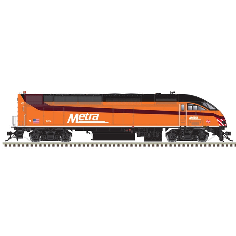 PREORDER Atlas 10004149 HO MP-36 SILVER METRA [MILWAUKEE ROAD HIAWATHA}