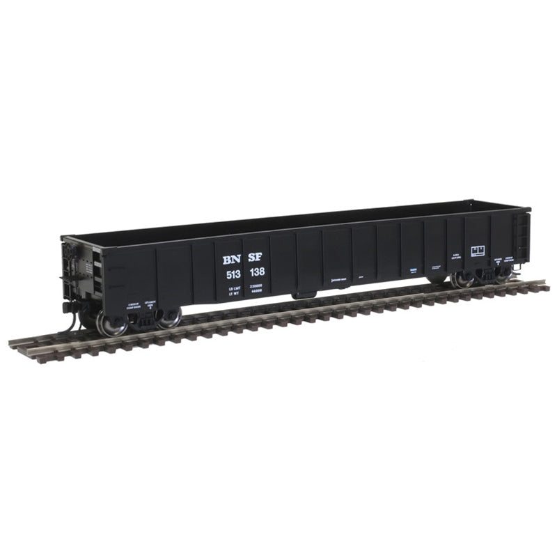 Atlas 20005112 Thrall 2743 Gondola - Ready to Run - Master(R) -- BNSF Railway 513125 (black, reporting Marks Only), HO Scale