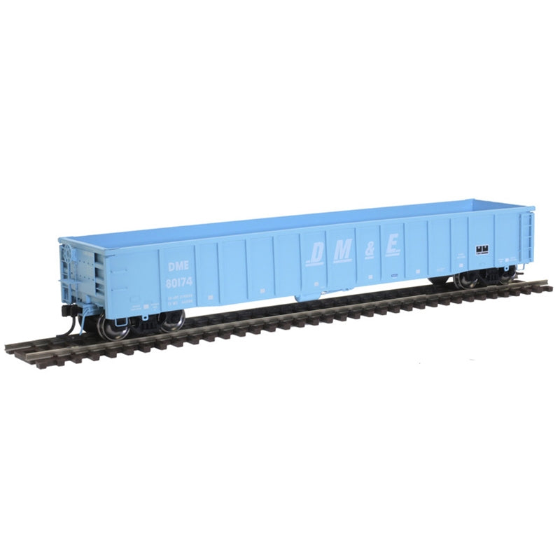 Atlas 20005121 Thrall 2743 Gondola - Ready to Run - Master(R) -- Dakota, Minnesota & Eastern 80133 (blue, white), HO Scale