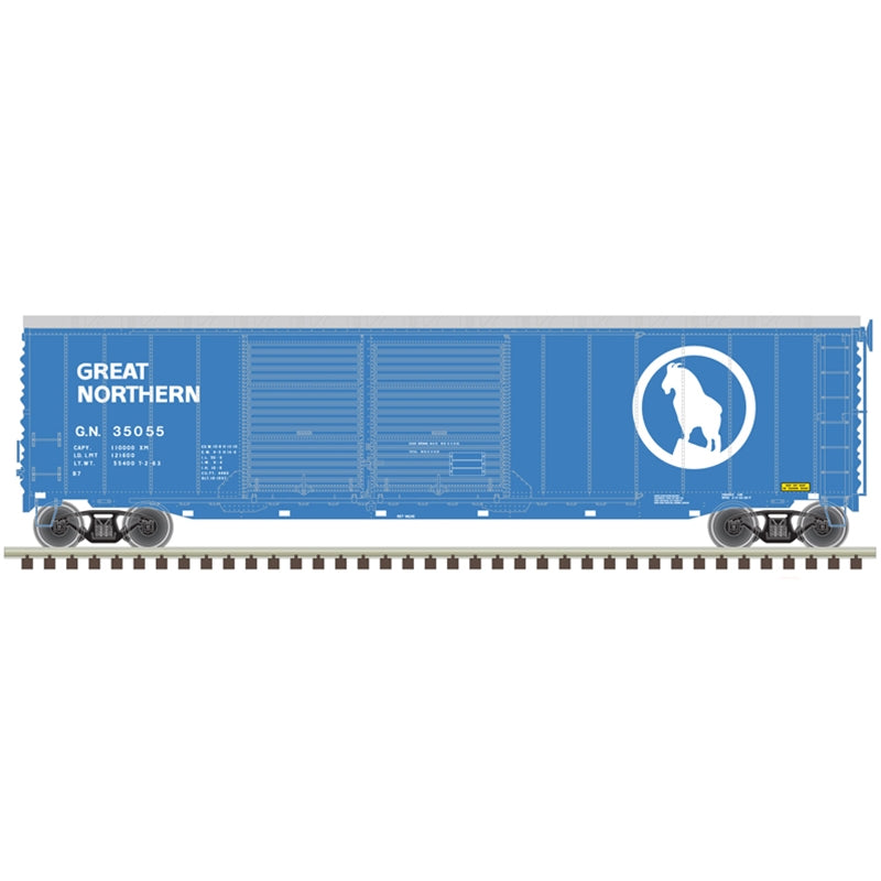 PREORDER Atlas 20006580 HO 50' POSTWAR DOUBLE DOOR BOX CAR GREAT NORTHERN