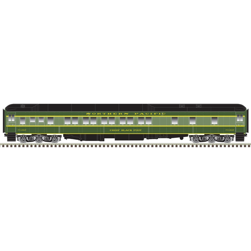 Atlas 20006607 HO PULLMAN 10-1-1 SLEEPER CAR NORTHERN PACIFIC CHIEF BLACK FOOT