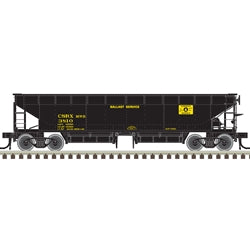 PREORDER Atlas 20006795 HO 70 TON HART BALLAST CAR CONWAY SCENIC