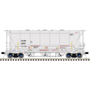 Atlas 20006850 HO Trinity 3230 Covered Hopper Cargill Salt (CLSX) 3203 (Gray/Black)