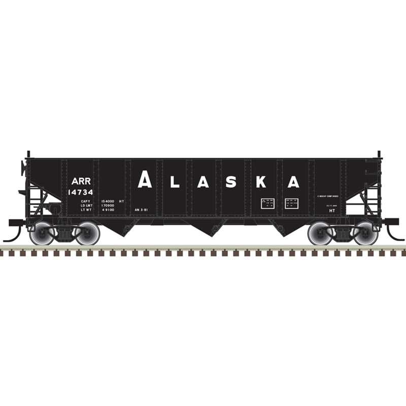 Atlas 20006914 HO TMAN 70 TON 9 PANEL OPEN HOPPER ALASKA