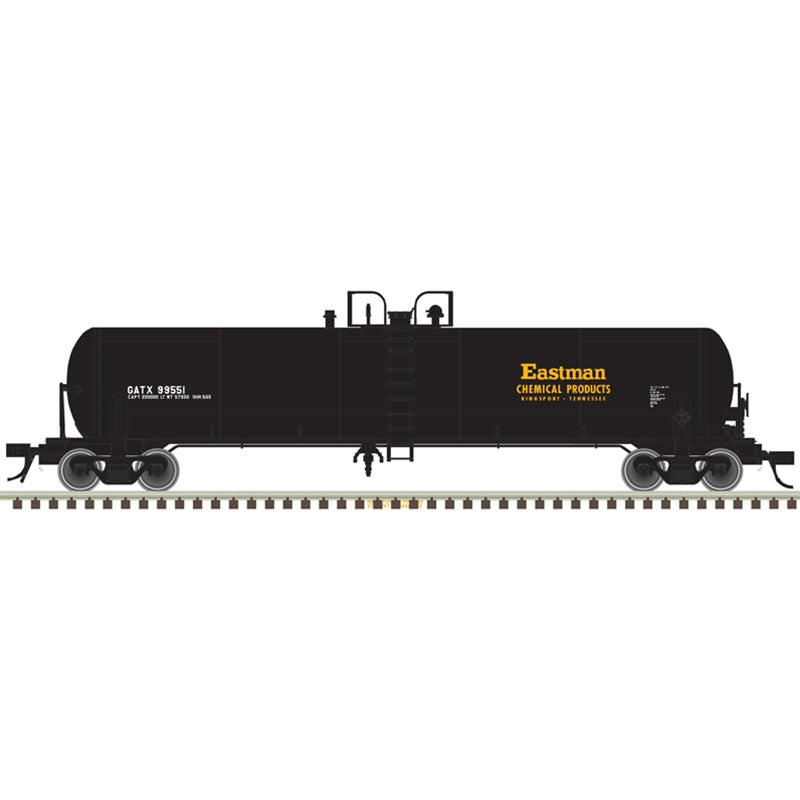 Atlas 20006967 HO 20,700 GALLON TANK CAR EASTMAN CHEMICAL [GATX]
