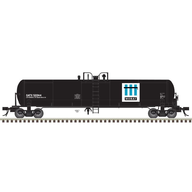 Atlas 20006970 HO 20,700 GALLON TANK CAR MOBAY CHEMICALS [GATX]