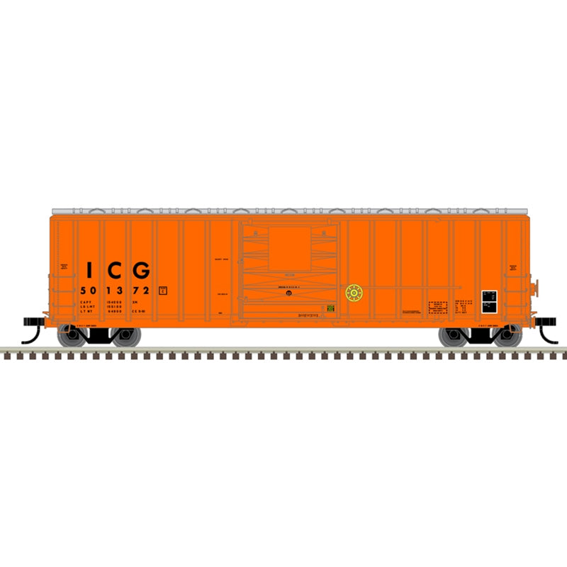 Atlas 20006992 HO 50' BERWICK BOX CAR ILLINOIS CENTRAL GULF