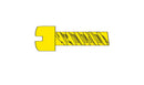 Woodland Scenics WOO822 Hob-Bits(R) 00-90 Fillister Head Screws - Brass, pkg(5) -- 1/4" Long, All Scales