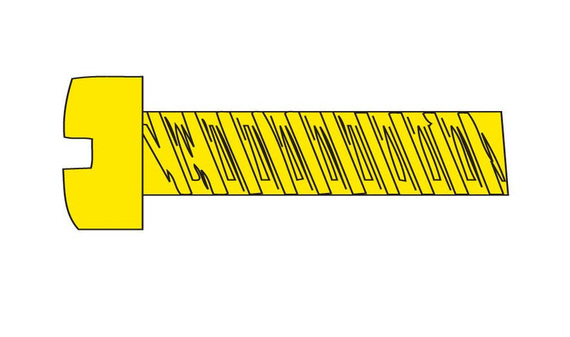 Woodland Scenics WOO832 Hob-Bits(R) 1-72 Fillister Head Screws - Brass, pkg(5) -- 1/2" Long, All Scales