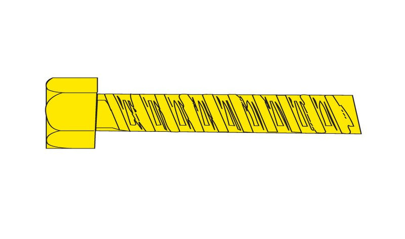 Woodland Scenics WOO864 Hob-Bits(R) 00-90 Hex Head Screws - Brass, pkg(5) -- 1/2" Long, All Scales