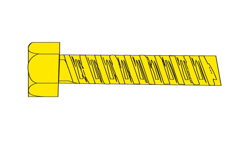 Woodland Scenics WOO868 Hob-Bits(R) 0-80 Hex Head Screws - Brass, pkg(5) -- 1/2" Long, All Scales