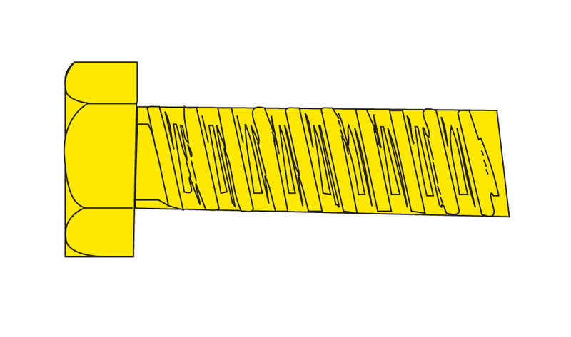 Woodland Scenics WOO876 Hob-Bits(R) 2-56 Hex Head Screws - Brass, pkg(5) -- 1/2" Long, All Scales