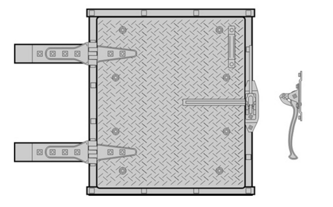 Rapido 102053  GARX MEAT REEFER HATCHES, HO