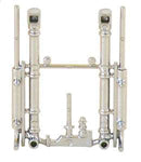 Herpa Models 5425 Heavy-Duty Exhaust System -- Chrome-Plated pkg(2), HO Scale