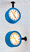 Brawa Modellspielwaren 5261 Illuminated Clock -- Wall, HO Scale