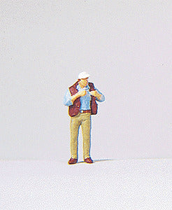 Preiser Kg 28032 Individual Figure - Working People -- Trucker, HO Scale