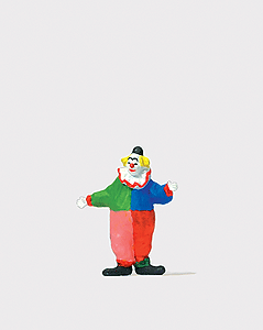 Individual Figure -- Clown (Multi-Color Suit), HO