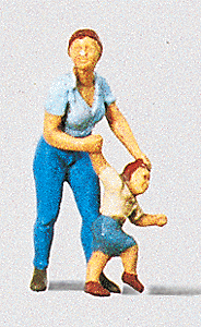 Individual Figure - Pedestrians -- Mother w/Child, HO