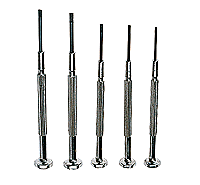 Cir-Kit Concepts Inc 1050 Jeweler's Screwdriver Set -- Blade range of .049 to .079