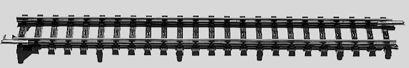 Marklin MRK2291 K-Track to M-Track Adapter - 2-Pack -- 7/1/8 Straight, HO Scale