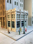 Lunde Studios 15 Kelly's Cafe - Resin Kit - 2-1/2 x 1-11/16 x 2-5/16" 6.4 x 4.3 x 5.8cm, N Scale