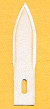 Mascot Precision Tools 23 Knife Blades w/Safe Vial for Knife Handles #230-2. 230-5 and 230-9 -- #23