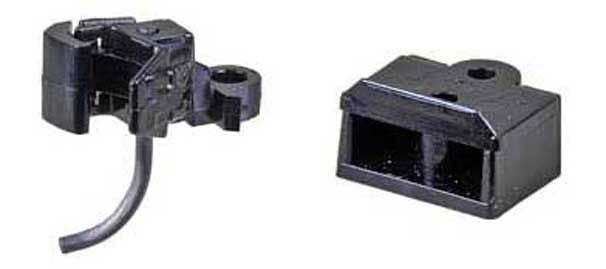 Kadee KAD836 Knuckle Couplers -- Body-Mount Medium Offset Coupler w/Short Narrow Gear Box, G Scale