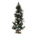Busch Gmbh & Co Kg 5411 Lighted Christmas Tree -- 90mm, HO Scale