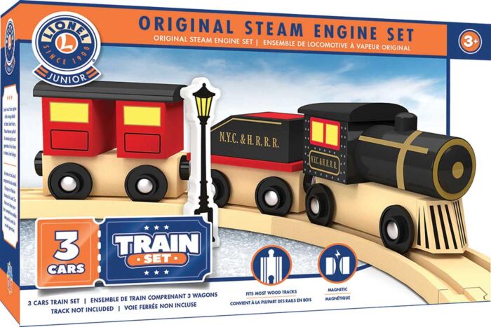 Train Enthusiast Vendors 20164 Lionel(R) Original Steam Engine Wood Train Set -- New York Central & Hudson River