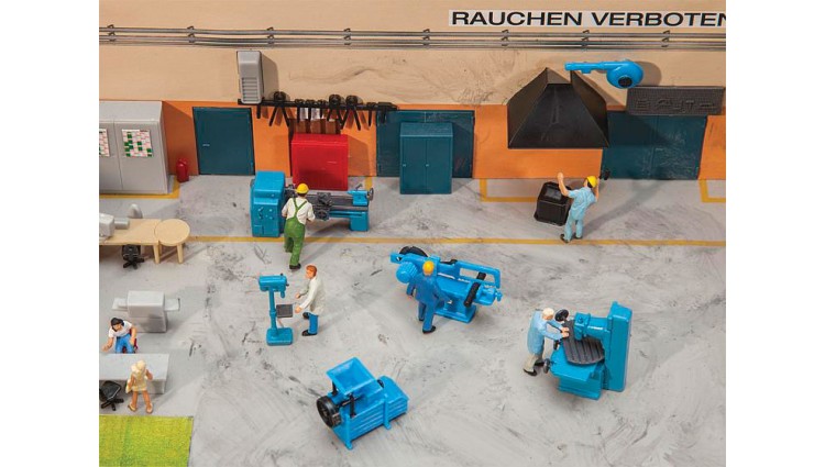 Faller Gmbh 180456 Locksmith's Workshop Interior Equipment - Kit, HO Scale