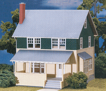 Atlas ATL2844 Lovely Ladies Home Series(TM) -- Kate's Colonial Home - Kit, N Scale
