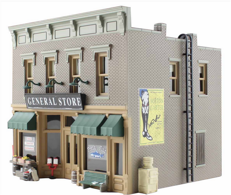 Woodland Scenics 5021 Lubener's General Store, HO Scale