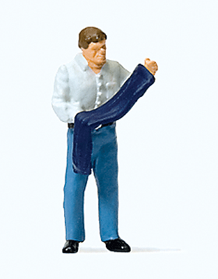 Preiser Kg 28170 Man Buying Pants, HO Scale