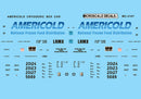 Microscale Inc 460-604107 Americold Cryro Box car