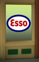 Miller Engineering Animation 9030 Esso Window Sign, HO and N Scales