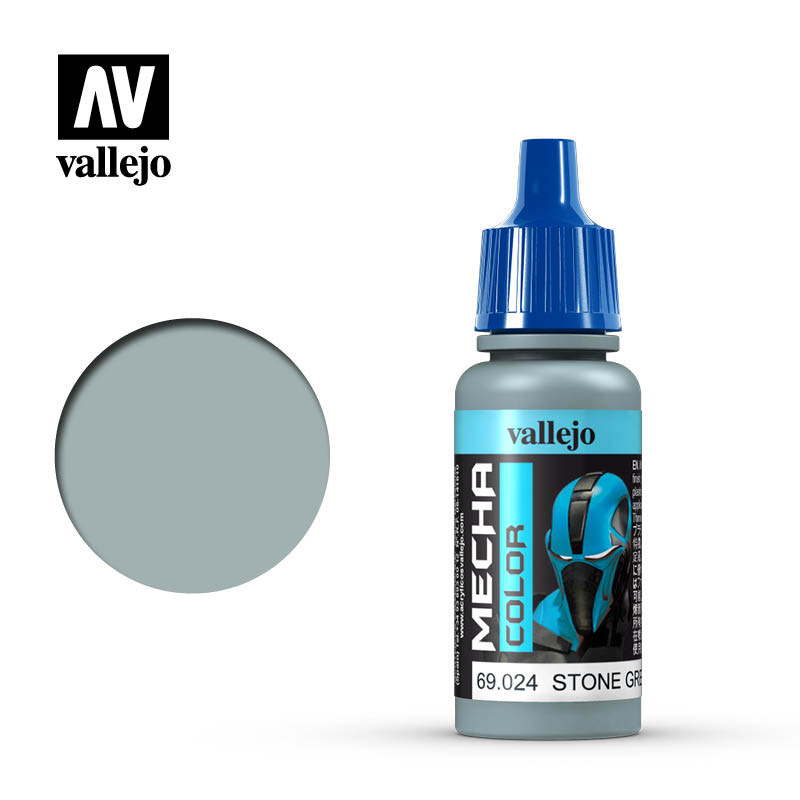 Vallejo Acrylic Paints 69024 Stone Grey