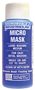 Microscale Industries MI-7 Micro Mask Liquid Masking Tape - 1oz 29.6ml, All Scales
