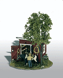 Woodland Scenics 106 THE TACK SHED MINI SCENE, HO Scale