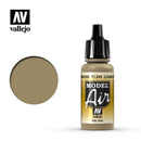 Vallejo Acrylic Paints 71245 Loam Beige