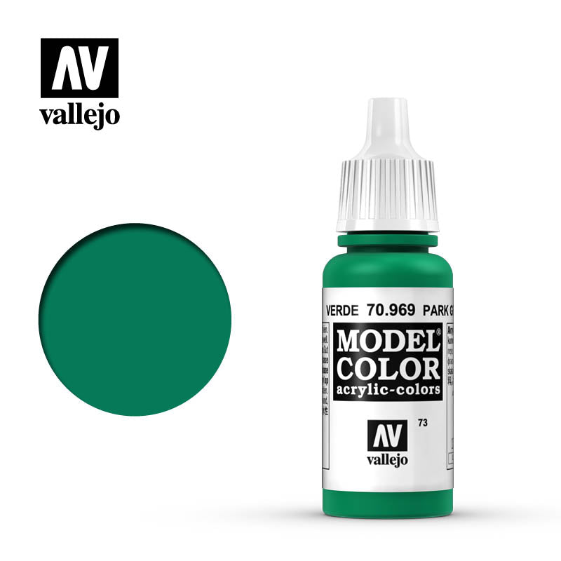 Vallejo Acrylic Paints 70969 Park Green Flat
