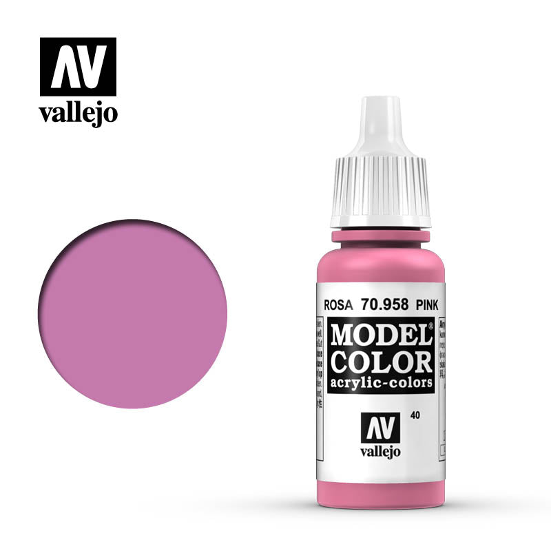 Vallejo Acrylic Paints 70958 Pink