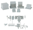 Walthers Cornerstone 933-4075 Modern Industrial Park Series -- Electrical Fixtures - Kit, HO Scale